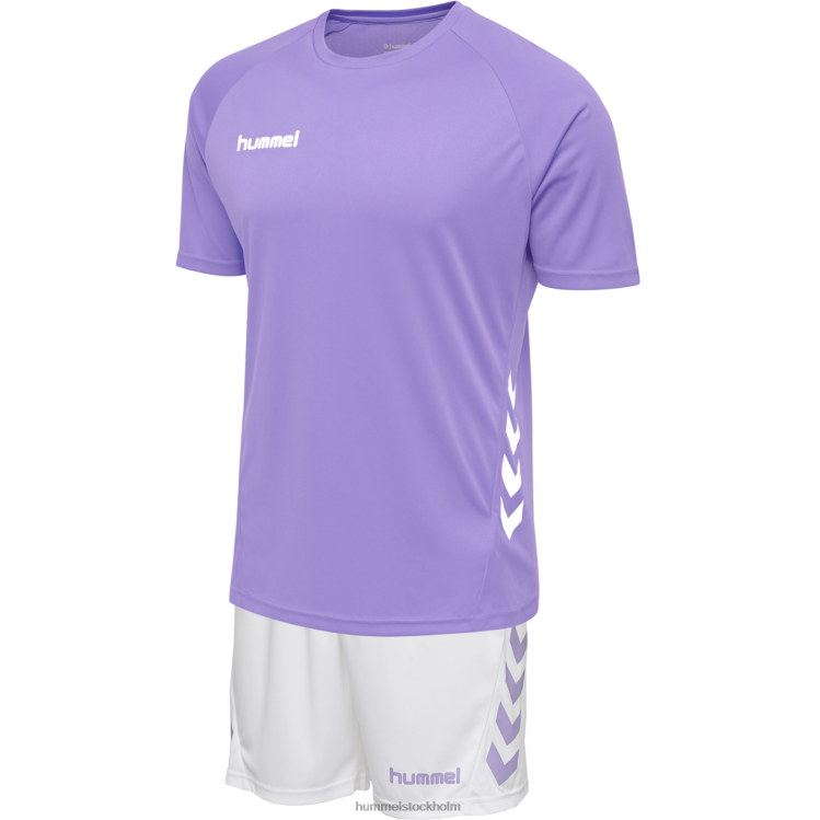 se Hummel barn hmlpromo duo set LL40V6252 "crew t-shirt & shorts set"