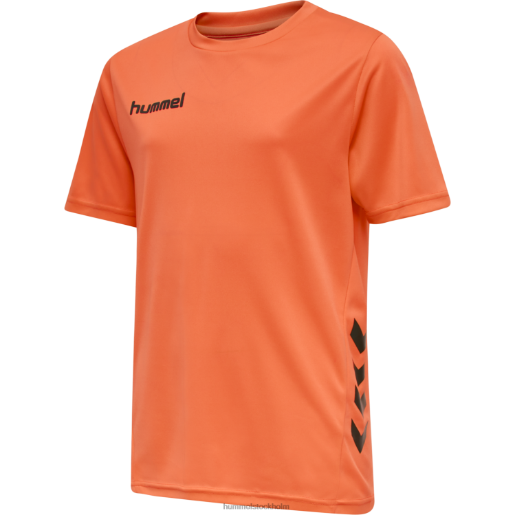 se Hummel barn hmlpromo duo set LL40V6443 \"crew t-shirt & shorts set\"