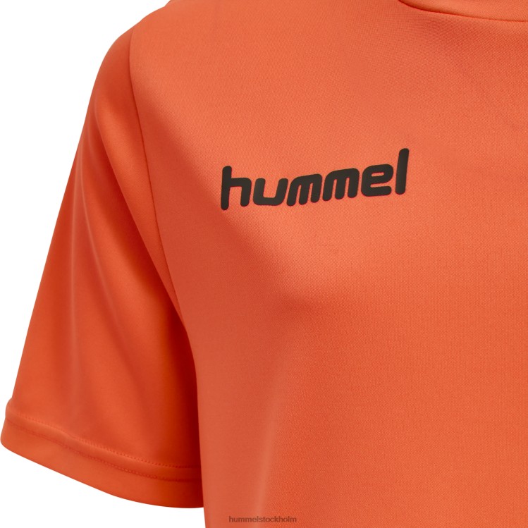 se Hummel barn hmlpromo duo set LL40V6443 \"crew t-shirt & shorts set\"