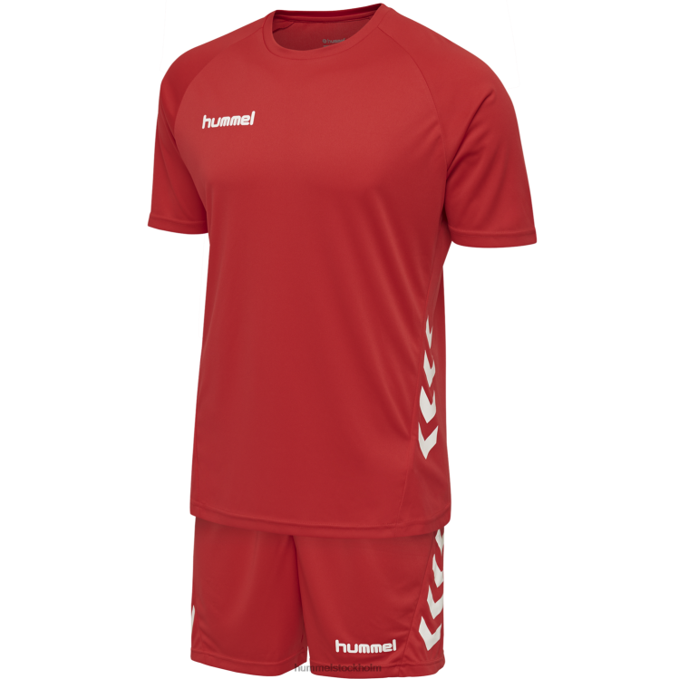 se Hummel barn hmlpromo set LL40V6491 "matchande topp & shorts set"