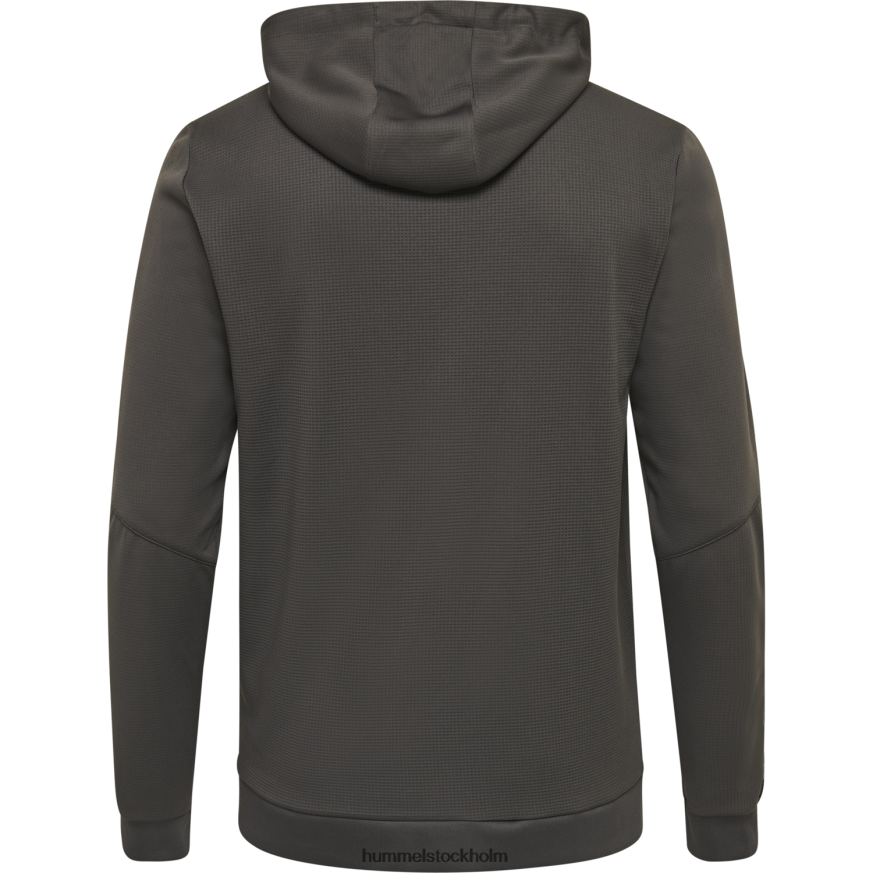 se Hummel barn hmautentic hoodie i poly zip LL40V6795