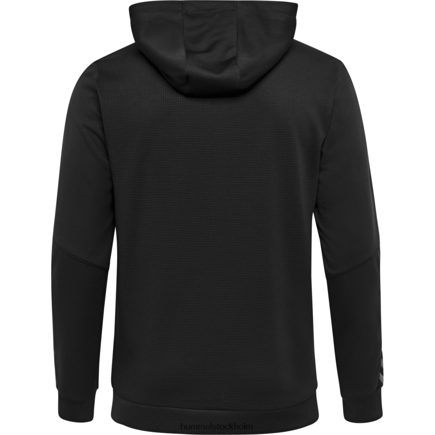 se Hummel barn hmautentic hoodie i poly zip LL40V6918