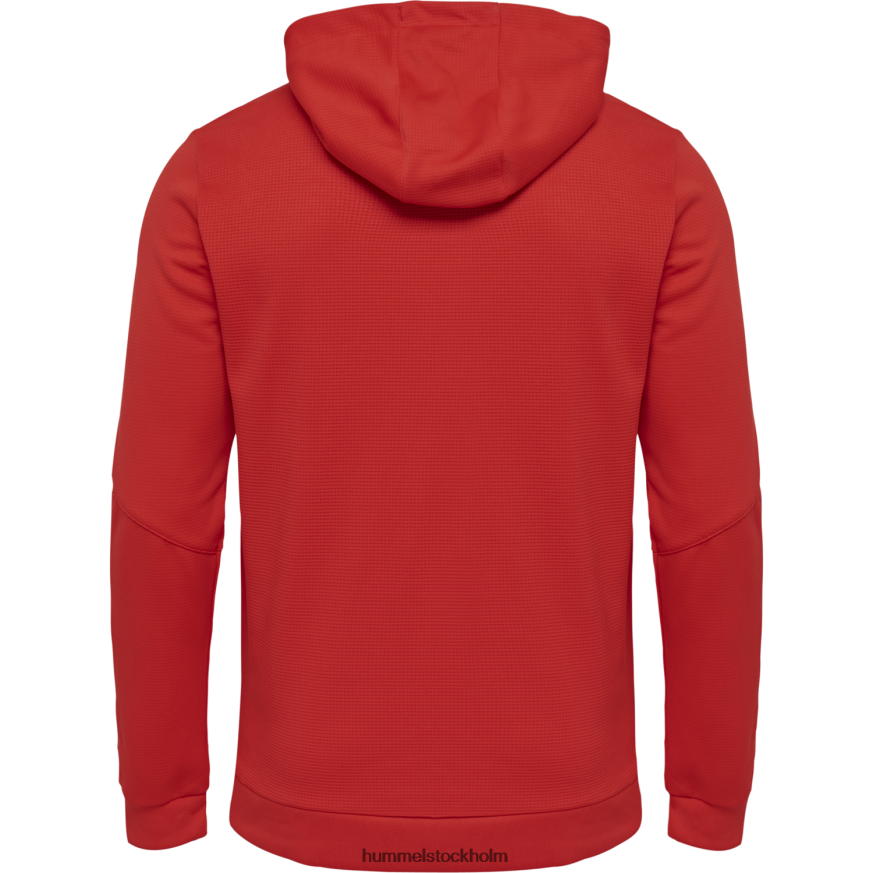 se Hummel barn hmautentic hoodie i poly zip LL40V6942