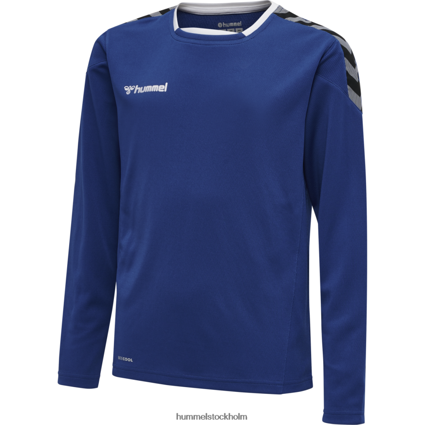 se Hummel barn hmautentisk polyjersey l/s LL40V6804