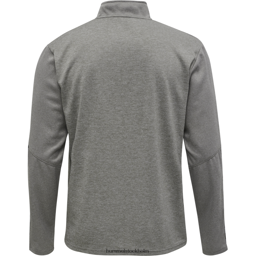 se Hummel barn hmautentisk sweatshirt med halv dragkedja LL40V6958