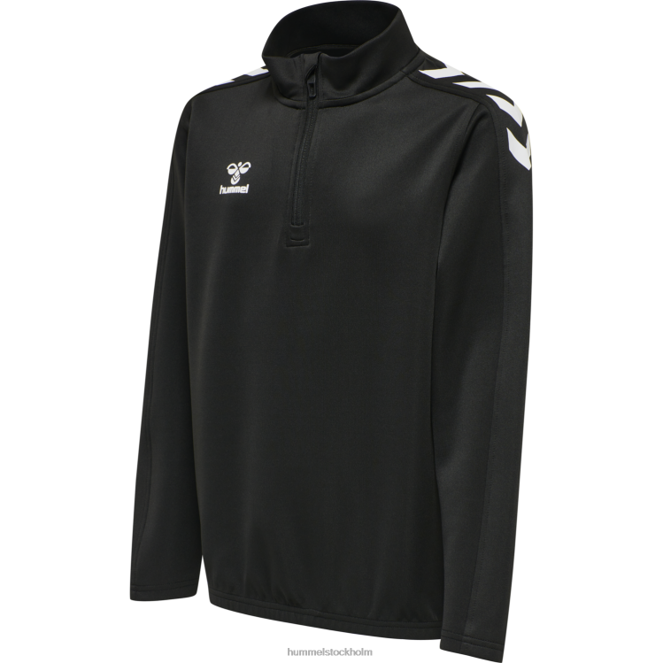 se Hummel barn hmlcore xk halv zip poly sweat LL40V5239 "tröja med halv dragkedja"