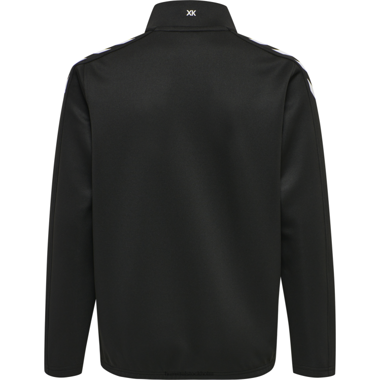 se Hummel barn hmlcore xk halv zip poly sweat LL40V5239 \"tröja med halv dragkedja\"