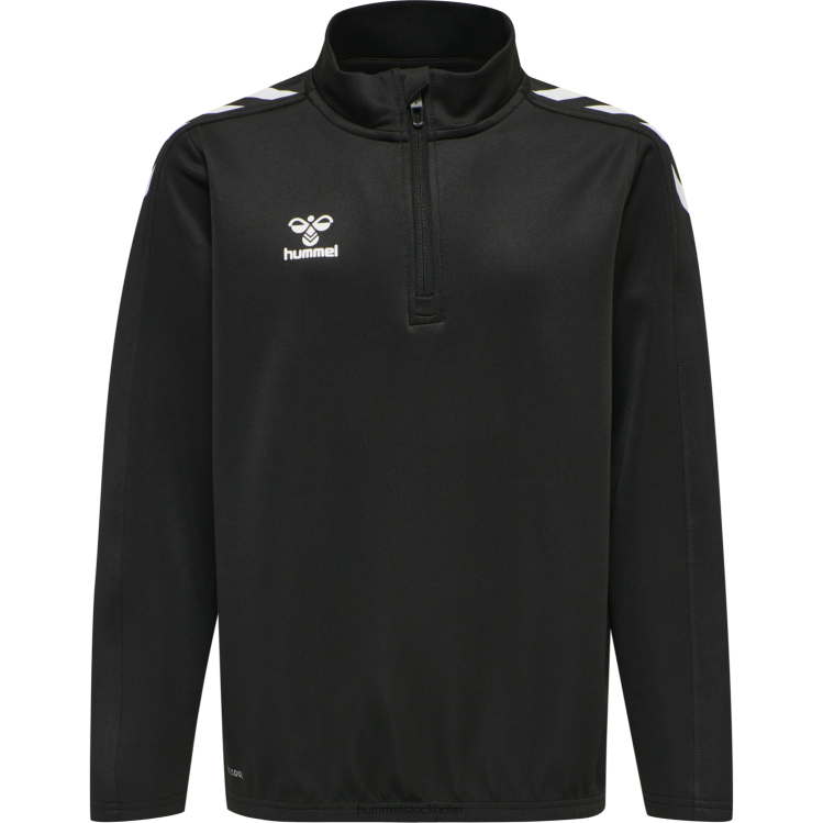 se Hummel barn hmlcore xk halv zip poly sweat LL40V5239 \"tröja med halv dragkedja\"