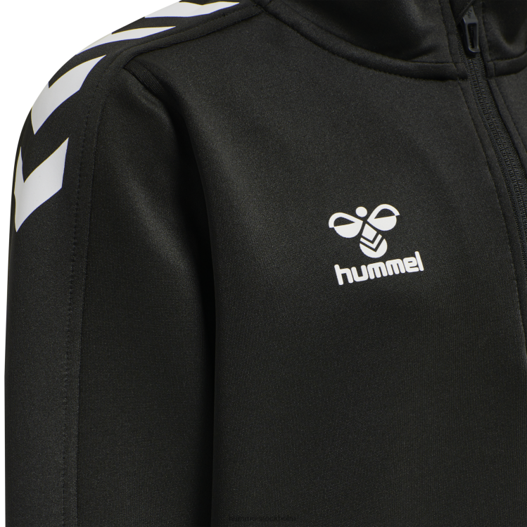 se Hummel barn hmlcore xk halv zip poly sweat LL40V5239 \"tröja med halv dragkedja\"
