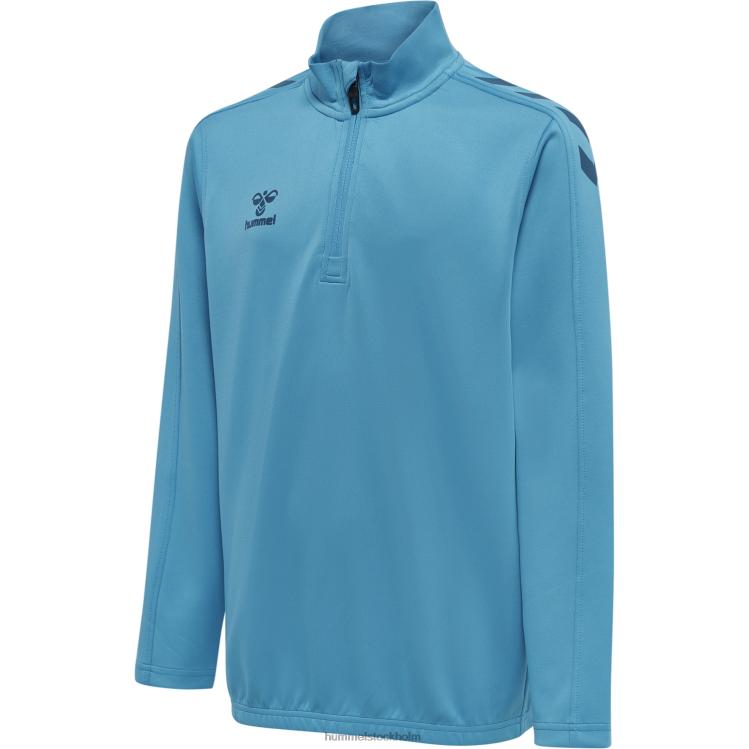 se Hummel barn hmlcore xk halv zip poly sweat LL40V6233 "tröja med halv dragkedja"