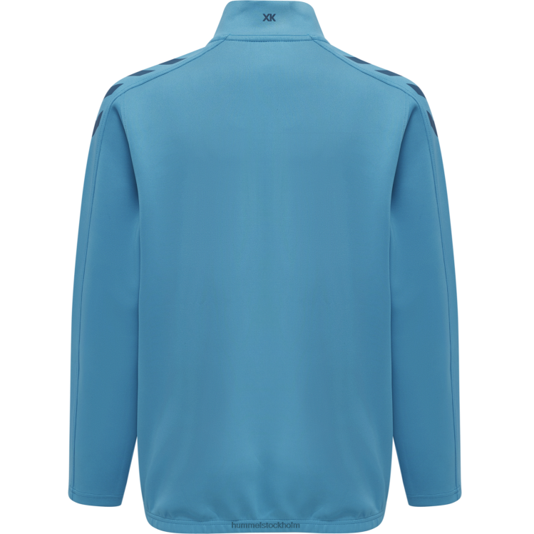 se Hummel barn hmlcore xk halv zip poly sweat LL40V6233 \"tröja med halv dragkedja\"