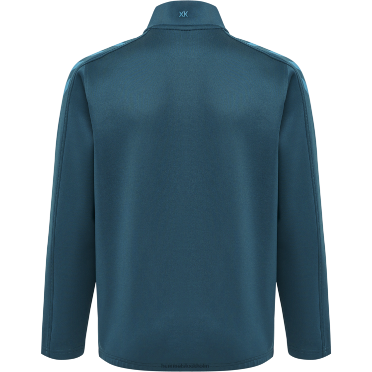 se Hummel barn hmlcore xk halv zip poly sweat LL40V6234 \"tröja med halv dragkedja\"