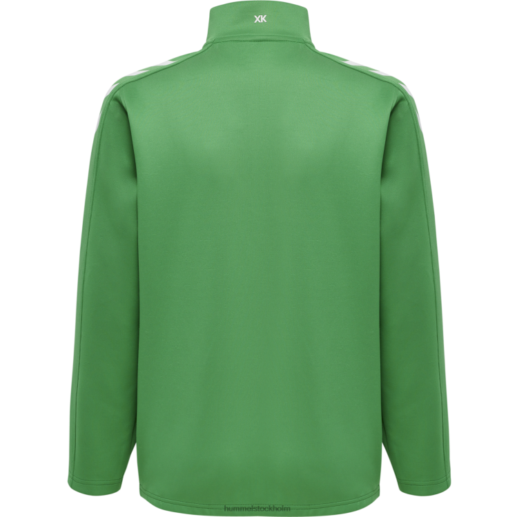se Hummel barn hmlcore xk halv zip poly sweat LL40V6376 \"tröja med halv dragkedja\"