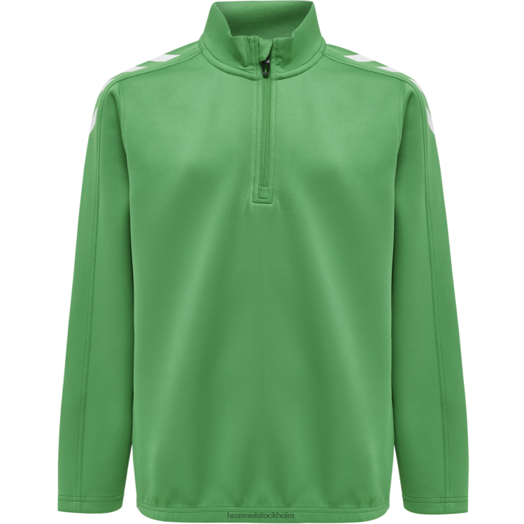 se Hummel barn hmlcore xk halv zip poly sweat LL40V6376 \"tröja med halv dragkedja\"