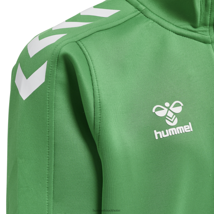 se Hummel barn hmlcore xk halv zip poly sweat LL40V6376 \"tröja med halv dragkedja\"