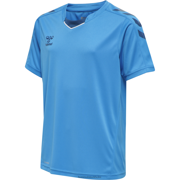 se Hummel barn hmlcore xk poly jersey s/s LL40V5680 "kortärmad sporttröja"