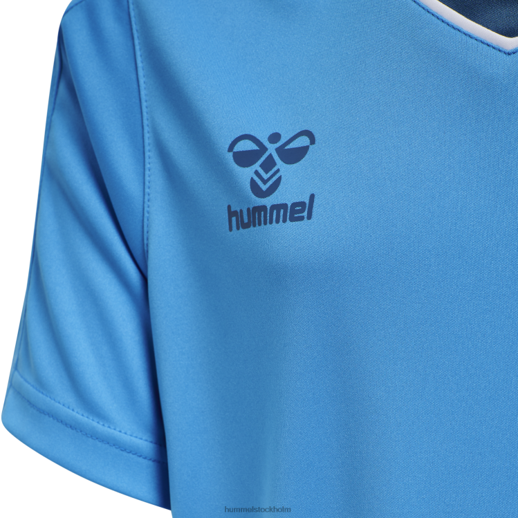 se Hummel barn hmlcore xk poly jersey s/s LL40V5680 \"kortärmad sporttröja\"