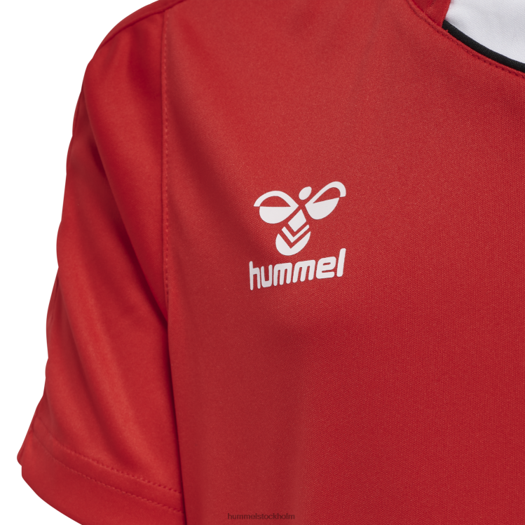 se Hummel barn hmlcore xk poly jersey s/s LL40V6024 \"kortärmad sporttröja\"