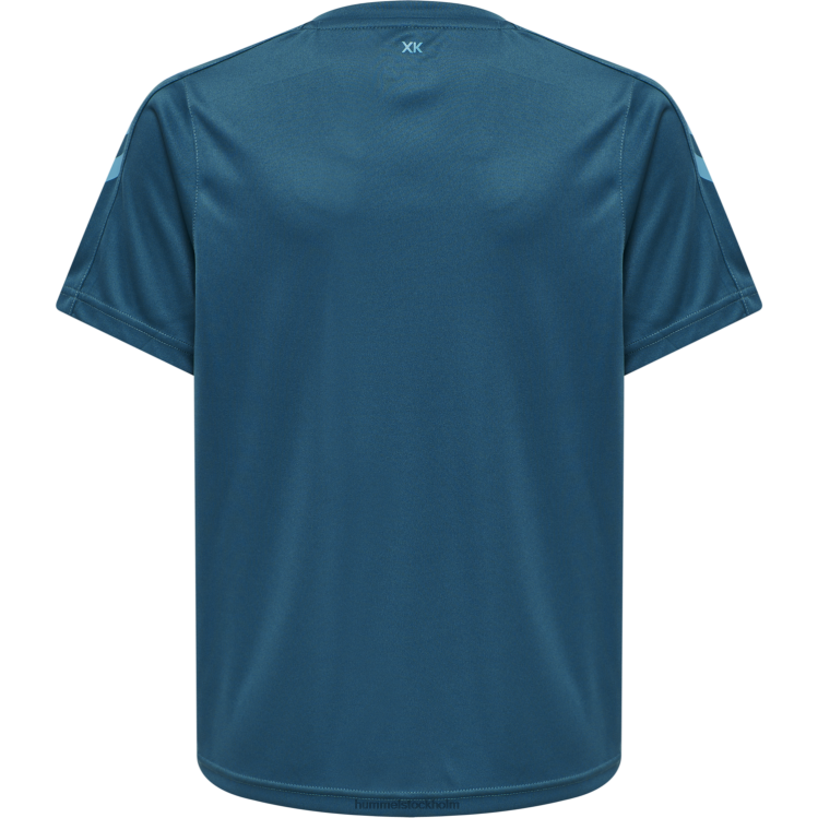 se Hummel barn hmlcore xk poly jersey s/s LL40V6045 \"kortärmad sporttröja\"