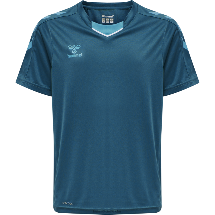 se Hummel barn hmlcore xk poly jersey s/s LL40V6045 \"kortärmad sporttröja\"