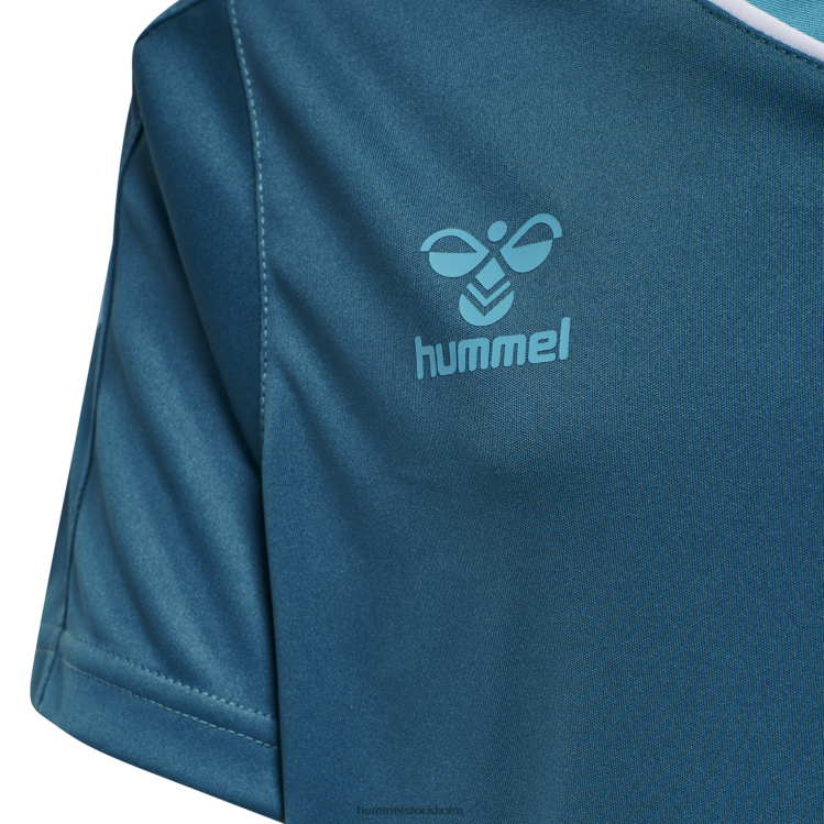 se Hummel barn hmlcore xk poly jersey s/s LL40V6045 \"kortärmad sporttröja\"