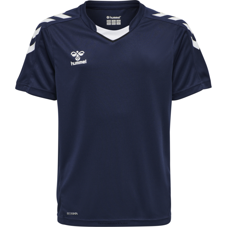 se Hummel barn hmlcore xk poly jersey s/s LL40V6076 \"kortärmad sporttröja\"