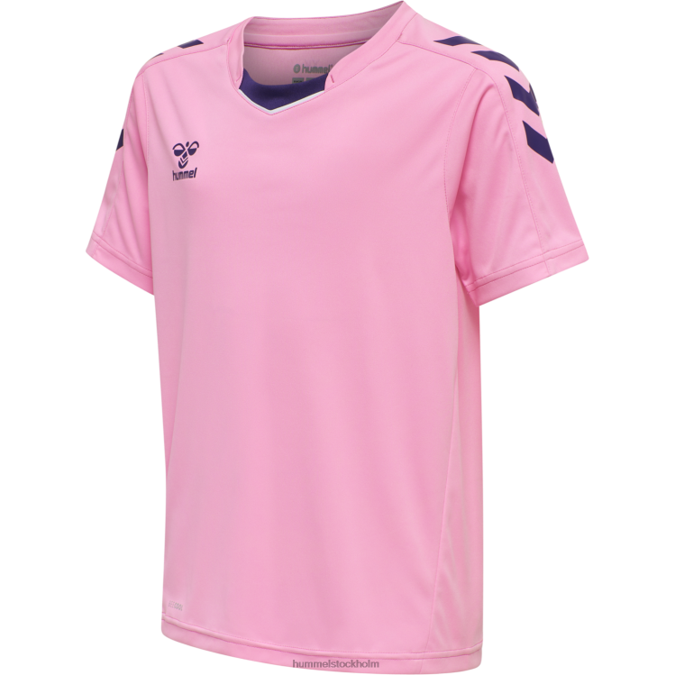 se Hummel barn hmlcore xk poly jersey s/s LL40V6102 "kortärmad sporttröja"