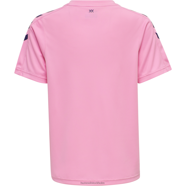 se Hummel barn hmlcore xk poly jersey s/s LL40V6102 \"kortärmad sporttröja\"