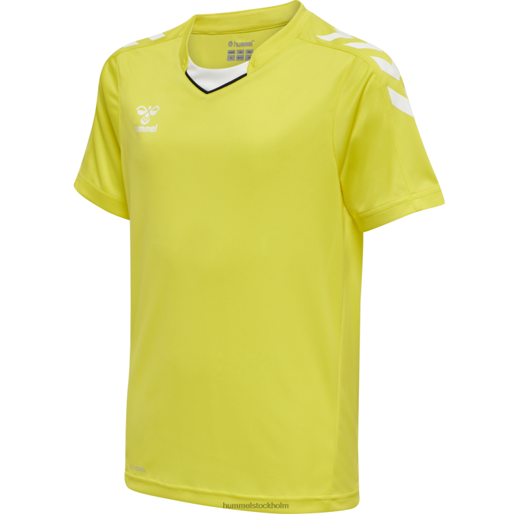 se Hummel barn hmlcore xk poly jersey s/s LL40V6228 "kortärmad sporttröja"