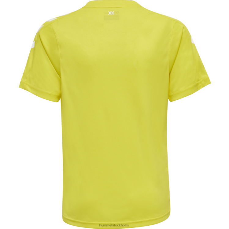 se Hummel barn hmlcore xk poly jersey s/s LL40V6228 \"kortärmad sporttröja\"