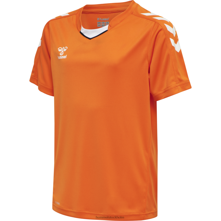 se Hummel barn hmlcore xk poly jersey s/s LL40V6349 "kortärmad sporttröja"