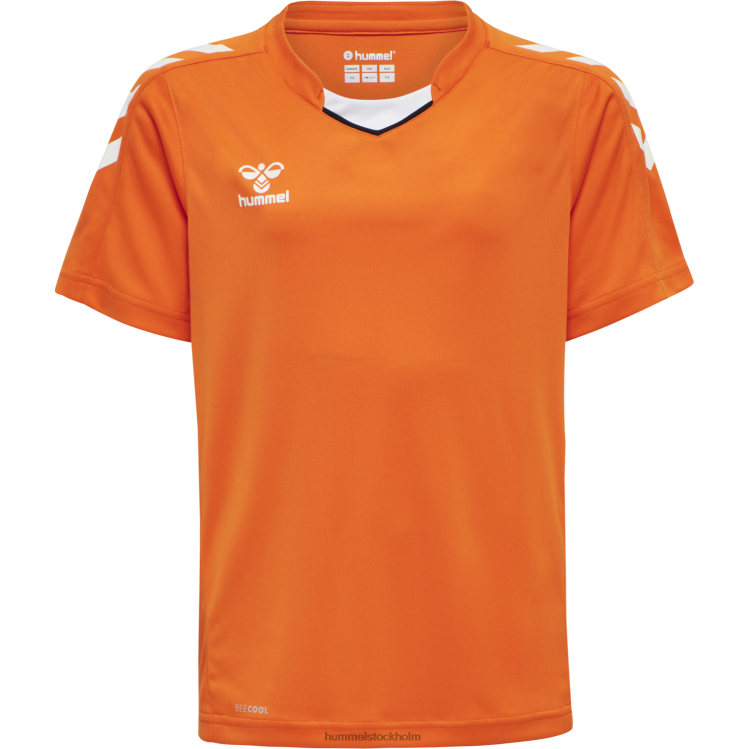 se Hummel barn hmlcore xk poly jersey s/s LL40V6349 \"kortärmad sporttröja\"
