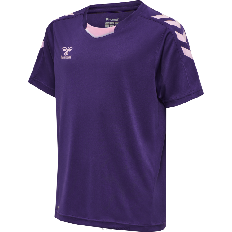 se Hummel barn hmlcore xk poly jersey s/s LL40V6368 "kortärmad sporttröja"
