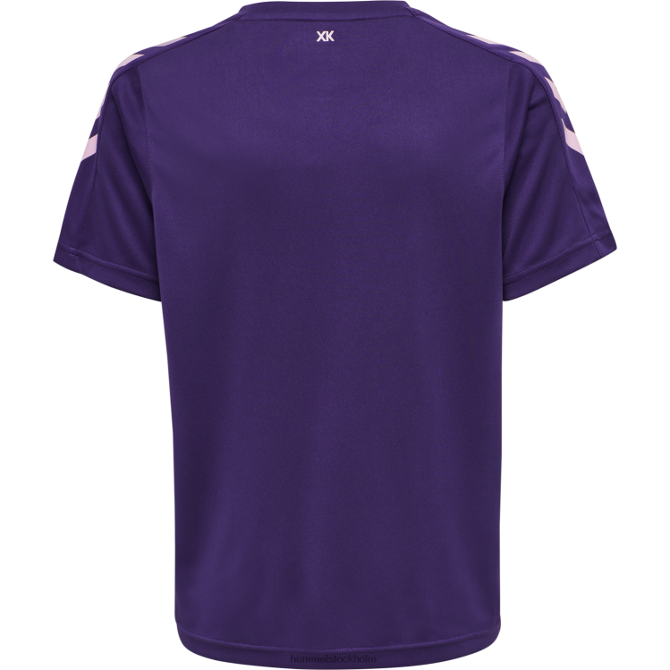 se Hummel barn hmlcore xk poly jersey s/s LL40V6368 \"kortärmad sporttröja\"