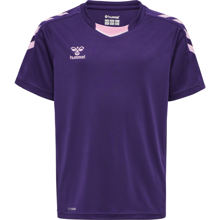 se Hummel barn hmlcore xk poly jersey s/s LL40V6368 \"kortärmad sporttröja\"