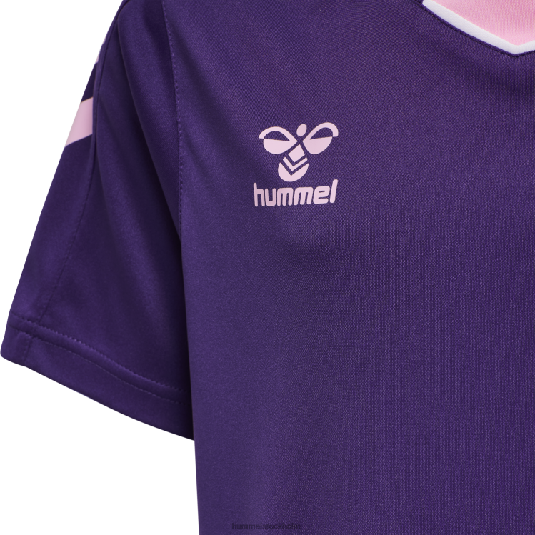 se Hummel barn hmlcore xk poly jersey s/s LL40V6368 \"kortärmad sporttröja\"