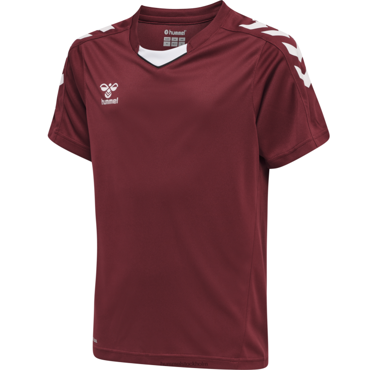 se Hummel barn hmlcore xk poly jersey s/s LL40V6477 "kortärmad sporttröja"