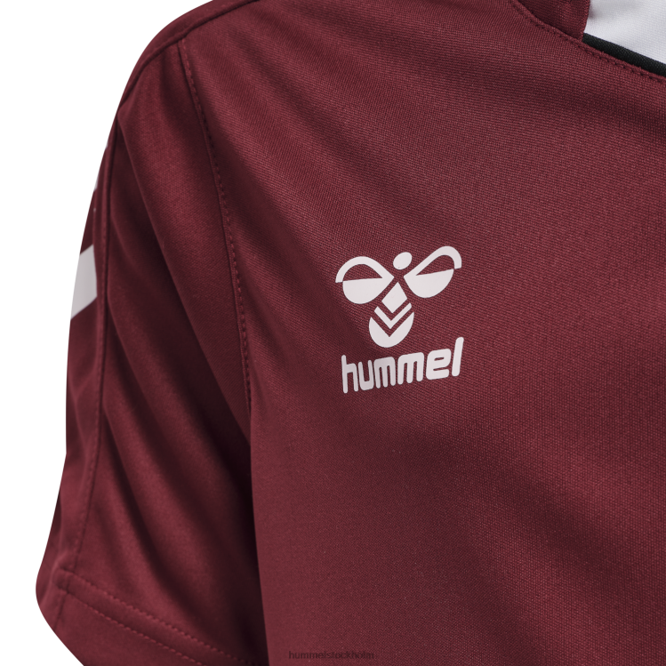 se Hummel barn hmlcore xk poly jersey s/s LL40V6477 \"kortärmad sporttröja\"