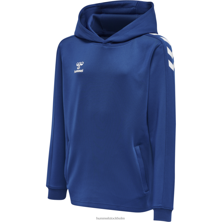 se Hummel barn hmlcore xk poly sweat hoodie LL40V6211 "svett hoodie"