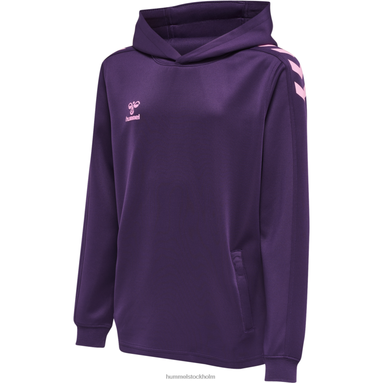 se Hummel barn hmlcore xk poly sweat hoodie LL40V6369 "svett hoodie"