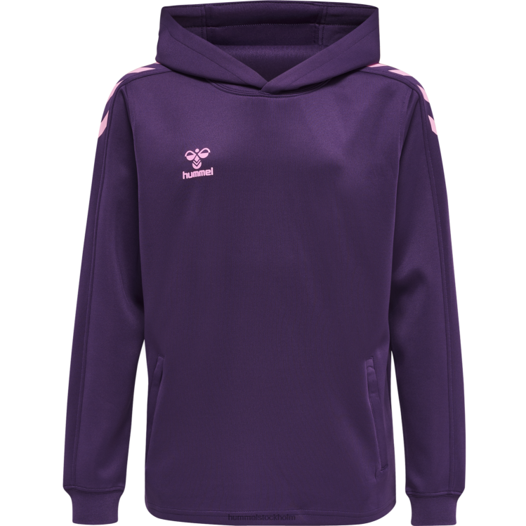 se Hummel barn hmlcore xk poly sweat hoodie LL40V6369 \"svett hoodie\"