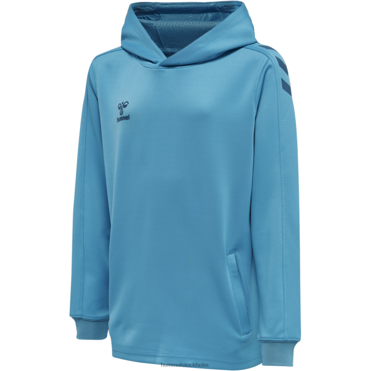 se Hummel barn hmlcore xk poly sweat hoodie LL40V6373 "svett hoodie"