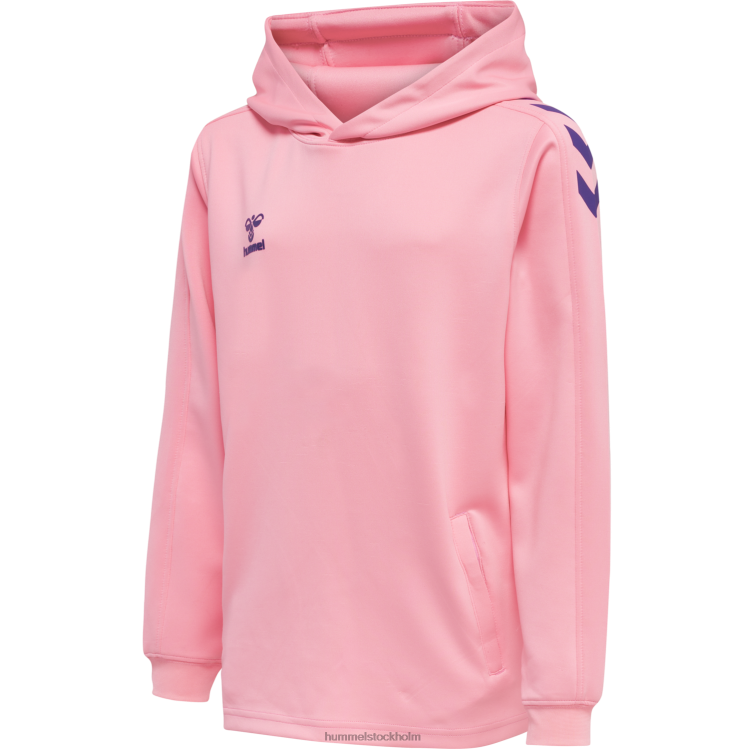 se Hummel barn hmlcore xk poly sweat hoodie LL40V6481 "svett hoodie"