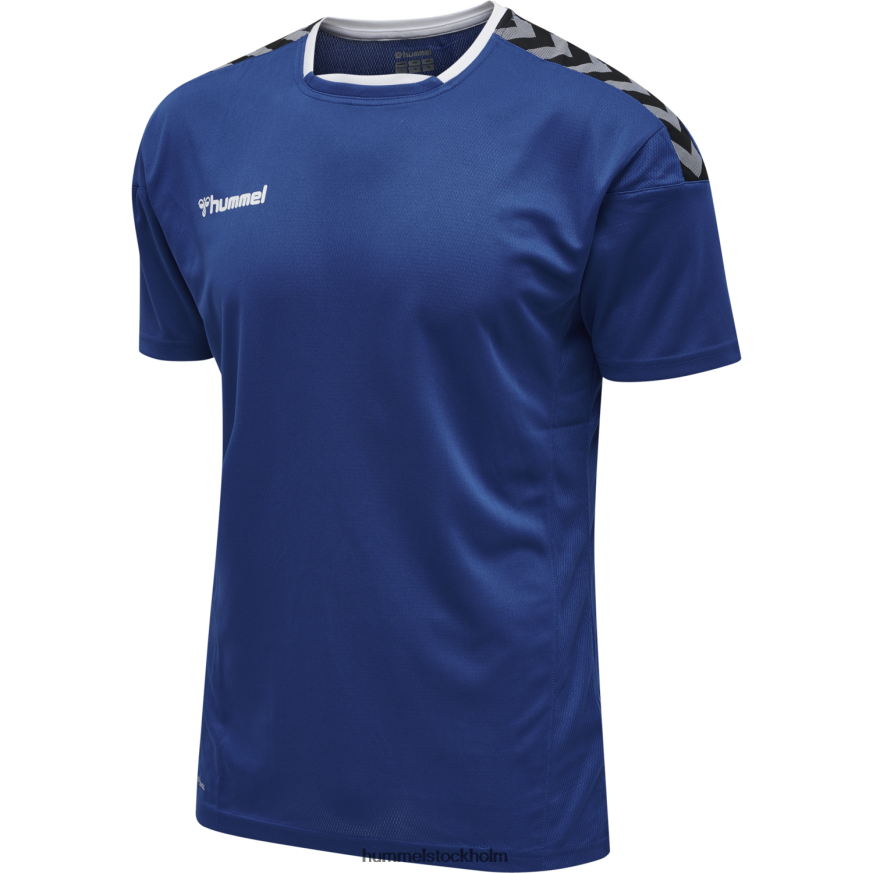 se Hummel barn hmautentisk poly jersey s/s LL40V6834