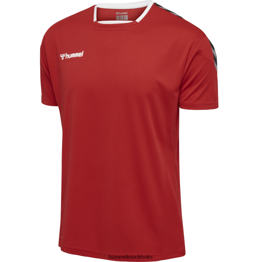 se Hummel barn hmautentisk poly jersey s/s LL40V6993