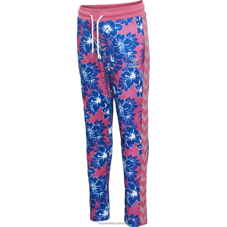 se Hummel barn hmlblommiga byxor LL40V5837 "jersey joggare"