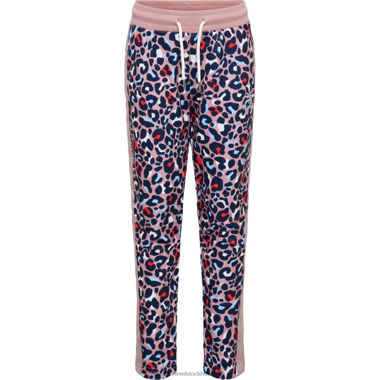 se Hummel barn hmlleonora byxor LL40V6014 \"cotton interlock joggingbyxor\"