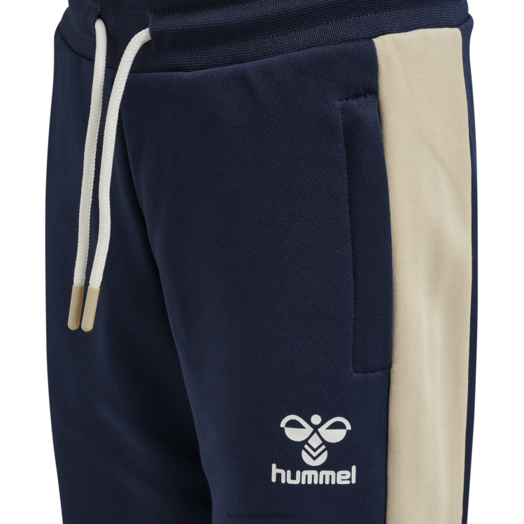 se Hummel barn hmlrane byxor LL40V5635 \"cotton interlock joggingbyxor\"