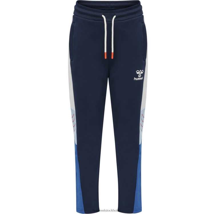se Hummel barn hmlrane byxor LL40V6192 \"cotton interlock joggingbyxor\"