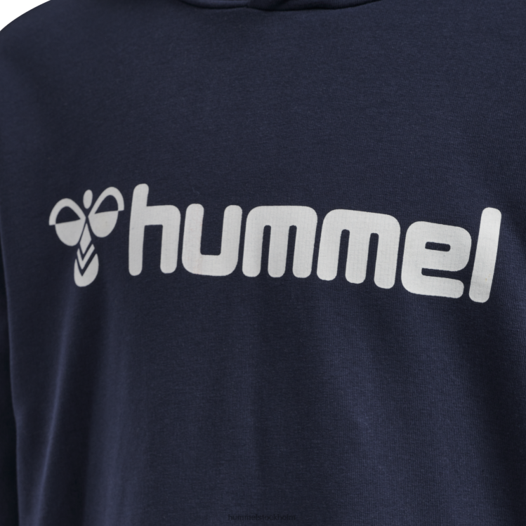 se Hummel barn hmlbugge hoodie LL40V6304 \"huvtröja i bomull\"
